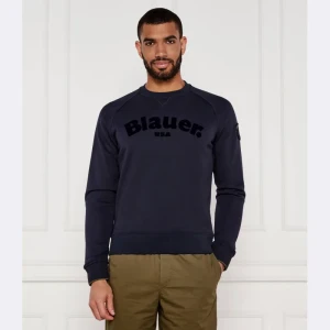 BLAUER Bluza CAMP FLOCK | Regular Fit