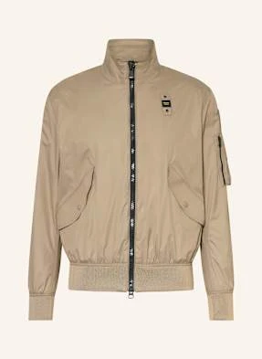 Blauer Bluzon Badger beige