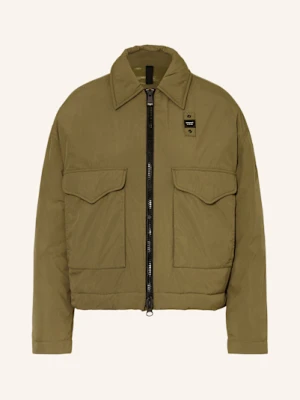 Blauer Bluzon Clarence gruen