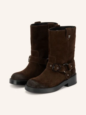 Blauer Botki Motocyklowe Hunty braun