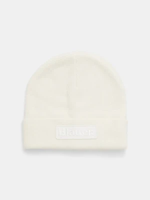 Blauer czapka z wełną CHESHIRE kolor beżowy BLUA05299