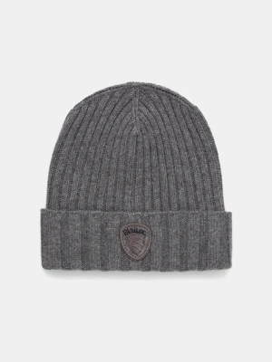 Blauer czapka z wełną KENWOOD kolor szary BLUA05298