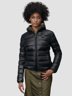 BLAUER Czarna damska kurtka bez kaptura Georgia Short Jackets, Rozmiar S Blauer USA