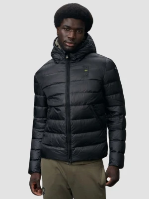 BLAUER Czarna kurtka męska Acton Short Jackets, Rozmiar XL Blauer USA