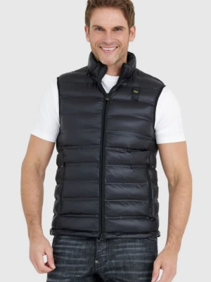 BLAUER Czarny puchowy bezrękawnik męski Logan, Rozmiar M Blauer USA