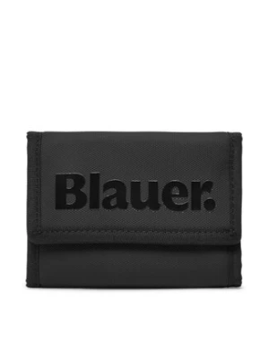 Blauer Duży Portfel Męski S5STRAP01/SPL Czarny
