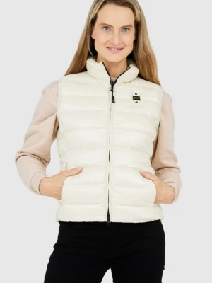 BLAUER Ecru bezrękawnik damski Sherri, Rozmiar M Blauer USA