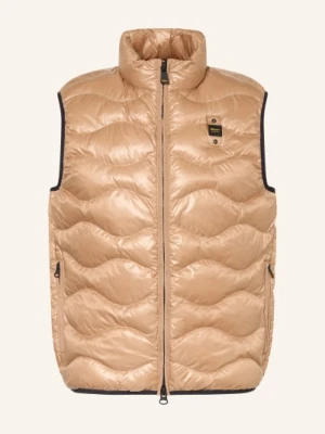 Blauer Kamizelka Pikowana Danny beige