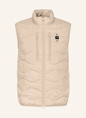 Blauer Kamizelka Pikowana Vincent beige