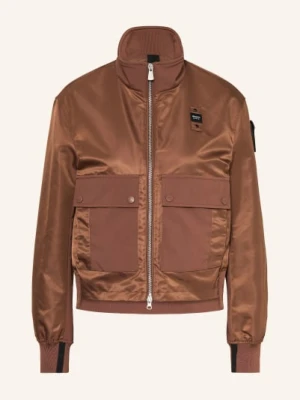 Blauer Kurtka Carney braun