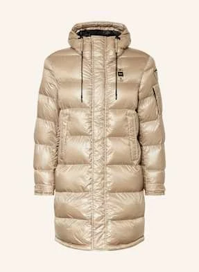 Blauer Kurtka Pikowana Aldrich beige