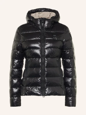 Blauer Kurtka Pikowana Caroll schwarz CZARNY