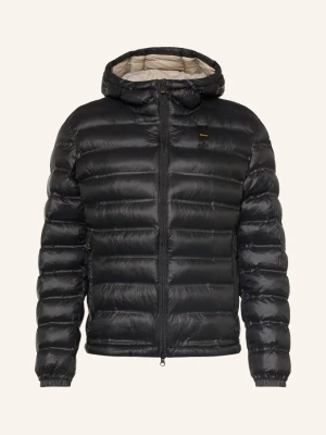 Blauer Kurtka Pikowana Charles schwarz CZARNY