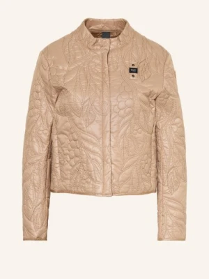 Blauer Kurtka Pikowana Mariposa beige