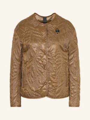 Blauer Kurtka Pikowana Queen braun