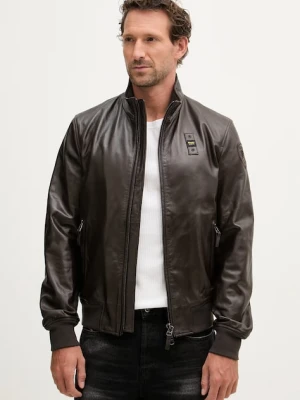 Blauer kurtka pilotka męska skórzana CONISTON