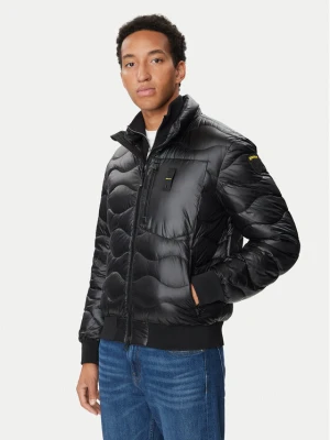 Blauer Kurtka przejściowa Daniel 26WBLUC03067 Czarny Regular Fit