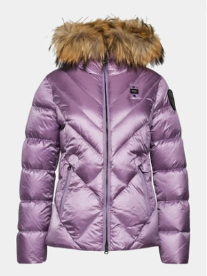 Blauer Kurtka puchowa 23WBLDC03141 Fioletowy Regular Fit