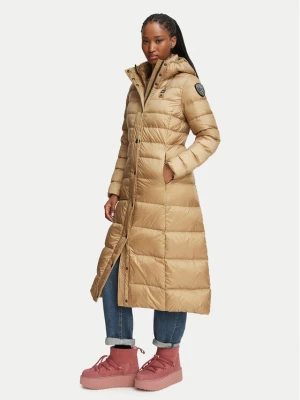 Blauer Kurtka puchowa Anita 26WBLDK03043 Brązowy Regular Fit