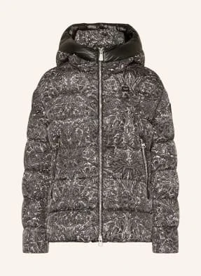 Blauer Kurtka Puchowa Carmel schwarz