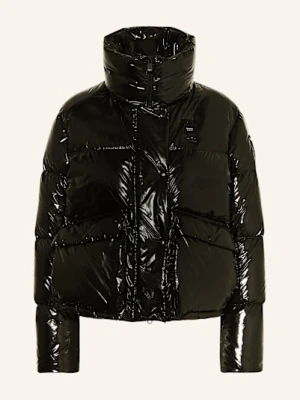 Blauer Kurtka Puchowa Clare schwarz