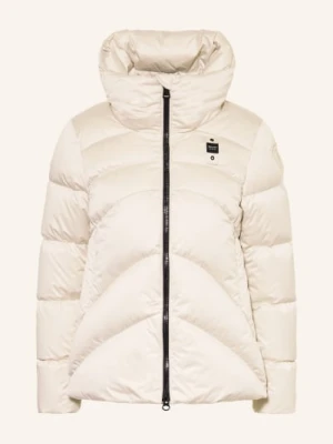 Blauer Kurtka Puchowa Maryland weiss