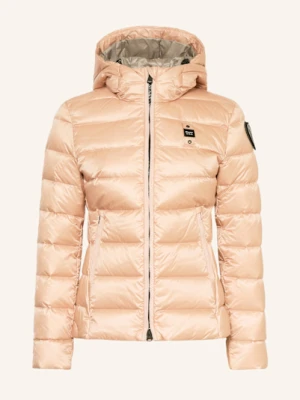 Blauer Kurtka Puchowa rosa