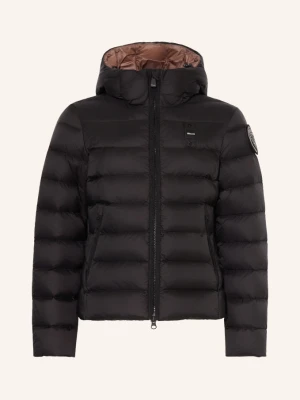 Blauer Kurtka Puchowa schwarz CZARNY