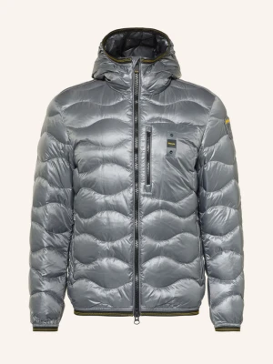 Blauer Kurtka Puchowa Wave grau SZARY