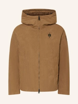 Blauer Kurtka Z Sztruksu Hatch braun