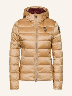 Blauer Lekka Kurtka Puchowa Charme beige