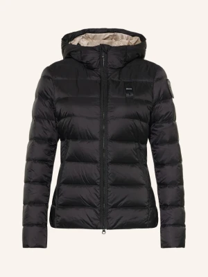 Blauer Lekka Kurtka Puchowa Charme schwarz CZARNY