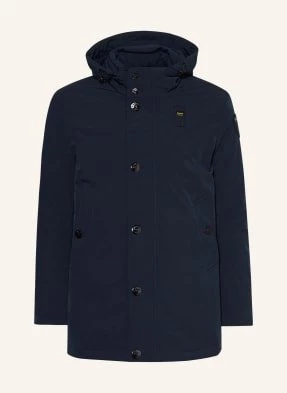 Blauer Parka blau