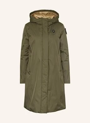 Blauer Parka Fay gruen