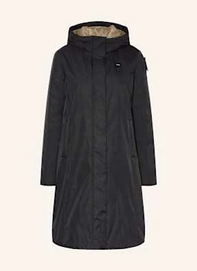 Blauer Parka Fay schwarz