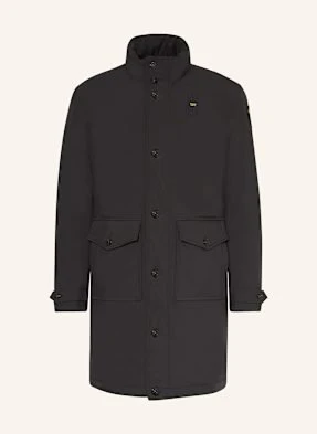 Blauer Parka Puchowa schwarz