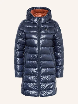 Blauer Płaszcz Pikowany Adelaide blau