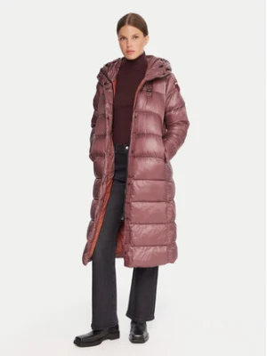 Blauer Płaszcz zimowy 25WBLDK02073 Bordowy Regular Fit