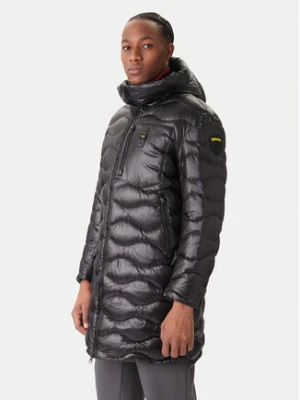 Blauer Płaszcz zimowy Impermeabile 25WBLUK03068 Czarny Regular Fit