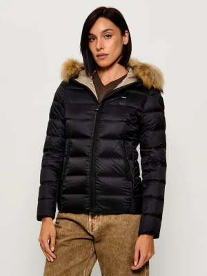 BLAUER Puchowa kurtka Arcadia | Slim Fit czarny