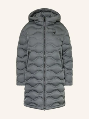 Blauer Puchowa Kurtka Madeline grau