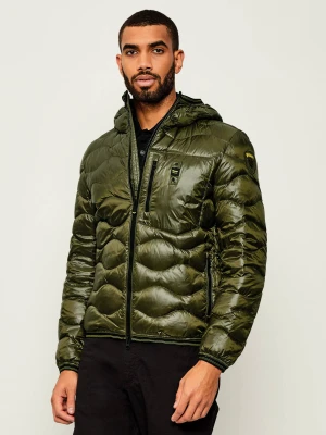 BLAUER Puchowa kurtka WAVE | Regular Fit zielony
