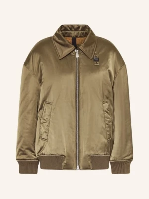 Blauer Satyna Kurtka Savin gruen