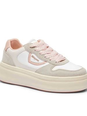 BLAUER Skórzane sneakersy