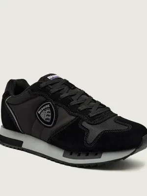 BLAUER Skórzane sneakersy QUEENS05