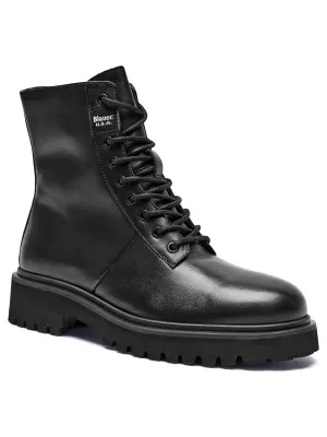 BLAUER Skórzane trapery BUXTON