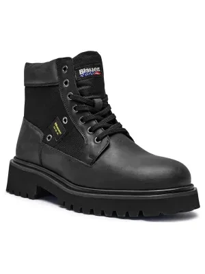 BLAUER Skórzane trapery BUXTON03
