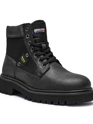 BLAUER Skórzane trapery BUXTON03