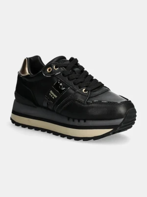Blauer sneakersy EPPS kolor czarny F4EPPS01.LEP