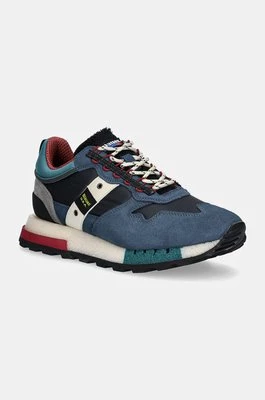 Blauer sneakersy HERON kolor granatowy F4HERON02.COS